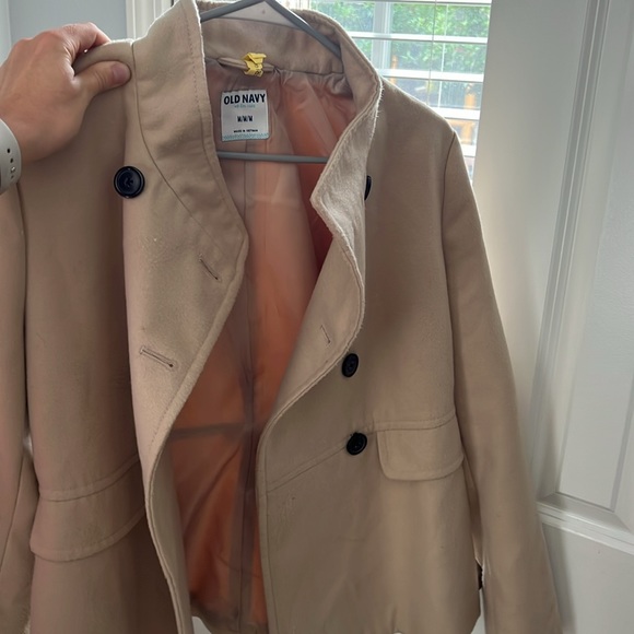 Old Navy Pea Coat, size medium - Picture 2 of 2